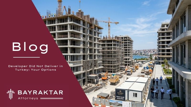 Developer Did Not Deliver in Turkey: Your Options