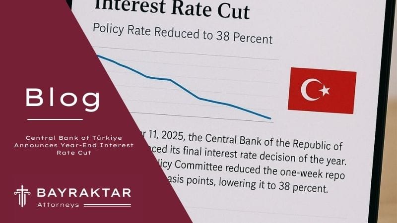 Central Bank of Türkiye Cuts Rate to 38% (Dec 2025) 2026