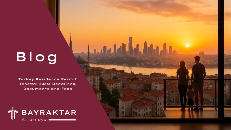 Foreign residents renewing a Turkish residence permit